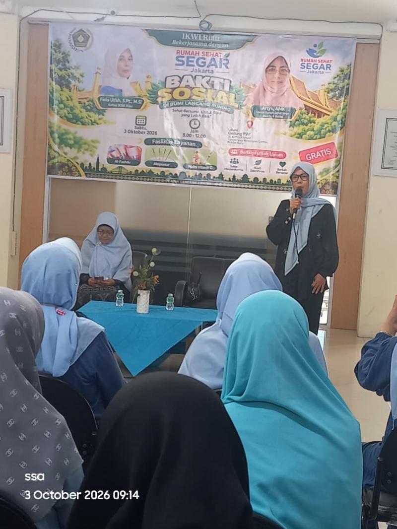 IKWI Riau Hadirkan Layanan Akupunktur dan Fashdu Gratis di Pekanbaru